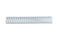 Dorsi plastici a 21 anelli GBC CombBind 32 mm A4 bianco - fino a 310 fogli conf da 50 dorsi - 4028204