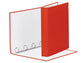 Raccoglitore Esselte Meeting a 4 anelli tondi 30mm cartone rivestito in PP rosso 22x30cm dorso 4cm - 395792300