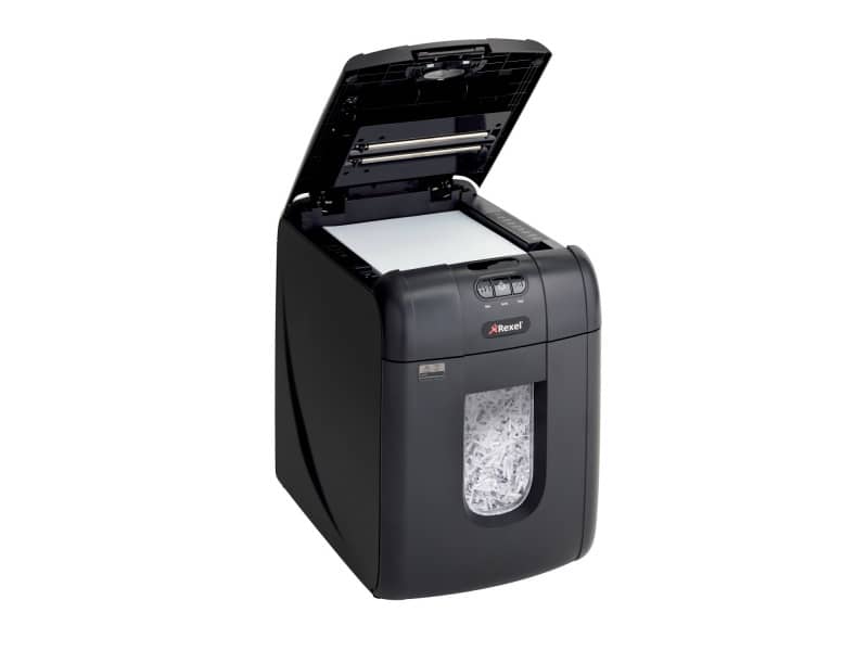 Distruggidocumenti ad alimentazione automatica Rexel Auto+ 130X P-4 26 L taglio a frammenti 4x40 mm - 2102559EUA