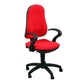 Sedia operativa girevole Unisit Ariel AICP Eco smart - rivestimento Eco rosso AICP/ER