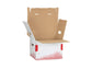 Scatola archivio Esselte SPEEDBOX con coperchio integrato bianco/rosso 32,5x26,3x36,7 cm - 623912