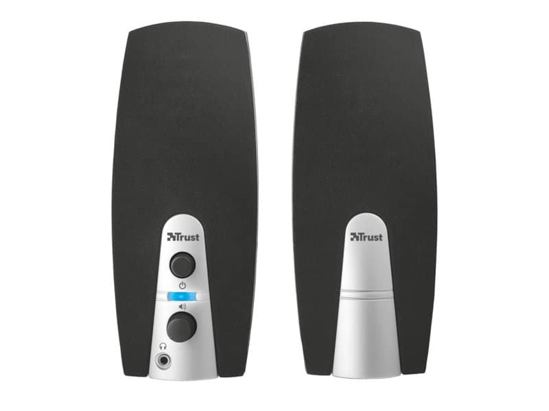 Set altoparlanti stereo USB TRUST MiLa 2.0 nero 16697