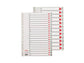 Divisori per rubrica Esselte alfabetica A-Z A4 maxi 100129