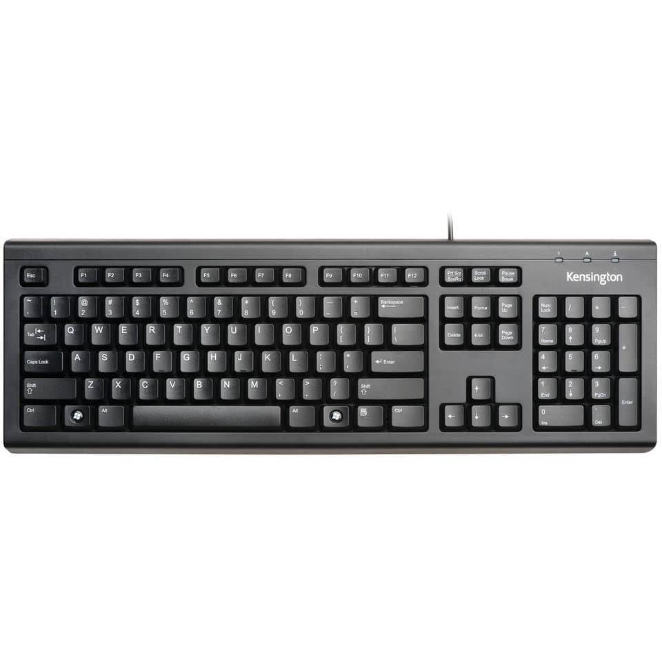 Tastiera Kensington ValuKey - IT con cavo nero 1500109IT