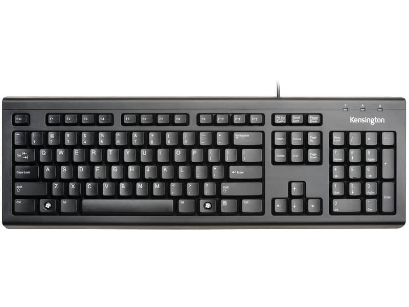 Tastiera Kensington ValuKey - IT con cavo nero 1500109IT