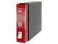 Registratore a leva DOX2 Protocollo 28,5x35 cm - dorso 8 cm rosso D26211