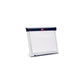 Portablocco a cavalletto Nobo Barracuda da scrivania 75x65,5 cm - blu 1902267