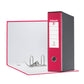 Registratore con custodia Esselte G55 Eurofile protocollo dorso 8 cm cartone rivestito in PP fucsia - 390755900