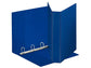 Raccoglitore personalizzabile Esselte Display a 4 anelli a D 40mm PP dorso 6 cm blu - 394753500