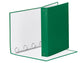 Raccoglitore Esselte Meeting a 4 anelli tondi 30mm cartone rivestito in PP verde 22x30cm dorso 4cm - 395792600