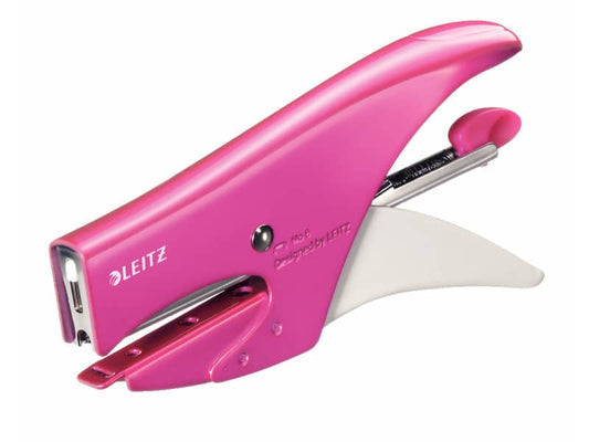 Cucitrice fino a 15 fogli Leitz 5547 WOW fucsia metallizzato 55472023