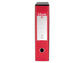 Registratore con custodia Esselte G55 Eurofile protocollo dorso 8 cm cartone rivestito in PP rosso vivida - 390755920
