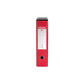 Registratore con custodia Esselte G55 Eurofile protocollo dorso 8 cm cartone rivestito in PP rosso vivida - 390755920