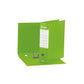 Registratore con custodia Esselte G85 Oxford protocollo 29,5x35 cm - dorso 8 cm verde lime - 390785600
