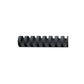 Dorsi plastici a 21 anelli GBC CombBind 19 mm A4 nero - fino a 165 fogli conf da 100 dorsi - 4028601