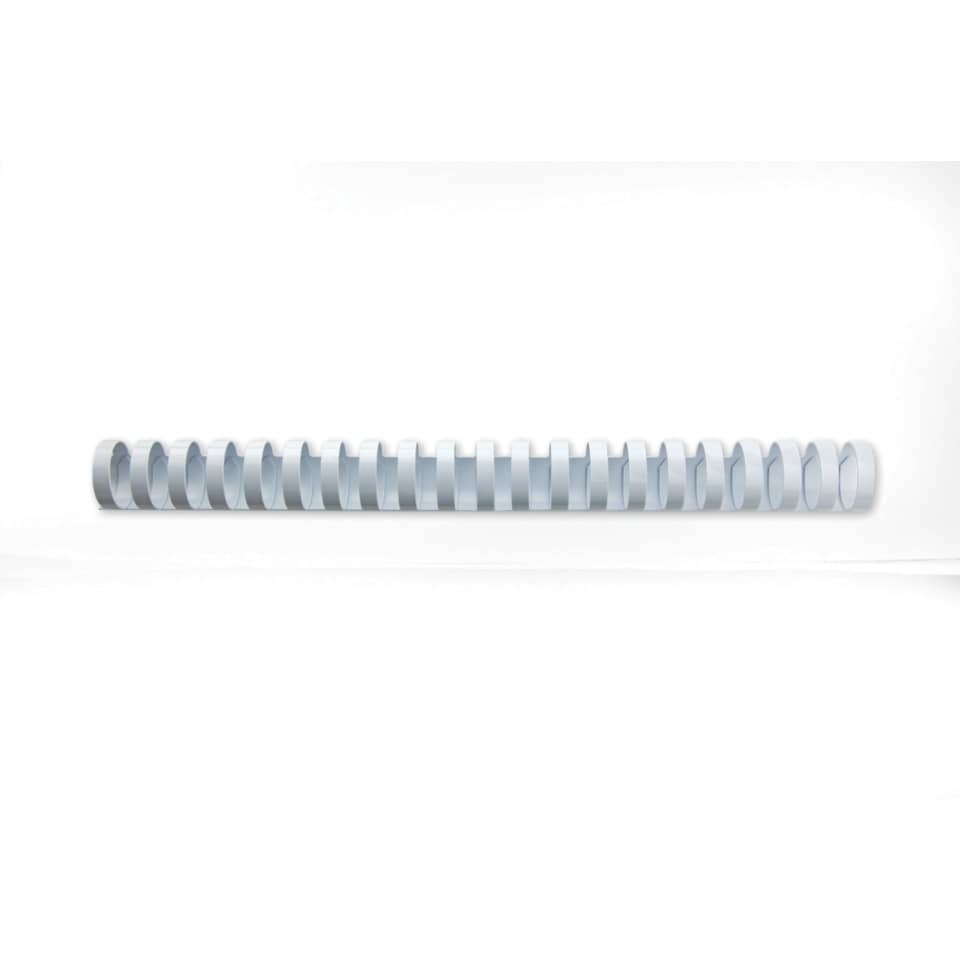 Dorsi plastici a 21 anelli GBC ComBind 25 mm A4 bianco - fino a 225 fogli conf da 50 dorsi - 4028202