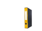 Registratore con custodia Esselte G54 Eurofile protocollo dorso 5 cm cartone rivestito in PP giallo - 390754090