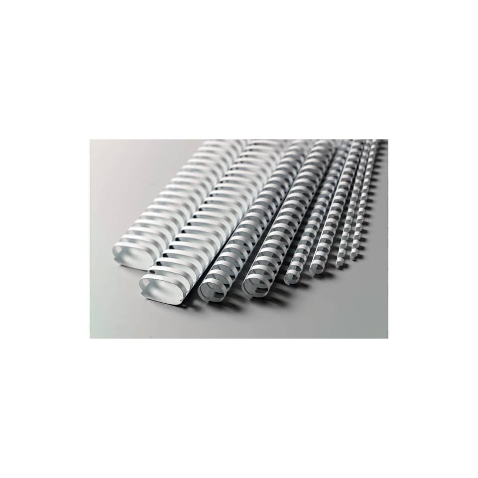 Dorsi plastici a 21 anelli GBC CombBind 28 mm A4 bianco - fino a 240 fogli conf da 50 dorsi - 4028203
