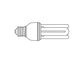 Lampadina a basso consumo MAUL attacco G5, 4500 K, 14 W 1190 lumen, classe energetica "A" - 8281505