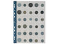 Buste trasp. a foratura universale Favorit porta monete top formato tasca 4x4,5 cm conf. da 10 - 100500067