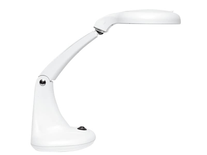 Lampada da tavolo per ingrandimento UNILUX Minizoom a led bianco 400108074