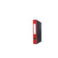 Registratore con custodia Esselte G54 Eurofile protocollo dorso 5 cm cartone rivestito in PP rosso - 390754160