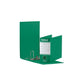 Registratore con custodia Esselte G81 OXFORD memorandum 29,5x19cm - dorso 8 cm verde - 390781180
