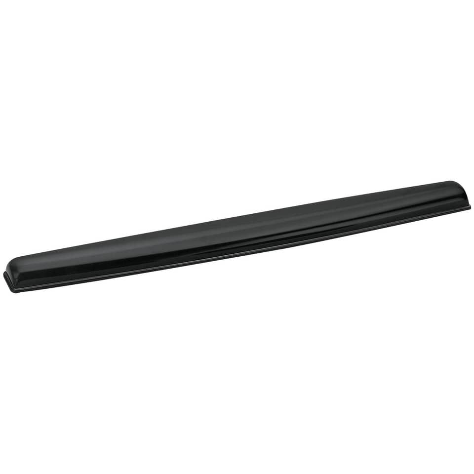 Poggiapolsi da tastiera FELLOWES Crystal™ Gel nero - 1,59x5,87x47,15 cm 9112201