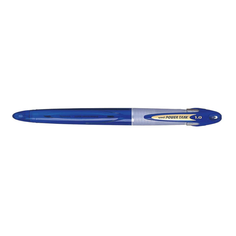 Penne a sfera con cappuccio Uni-Ball Power Tank - 1 mm. blu M SG200/1 B