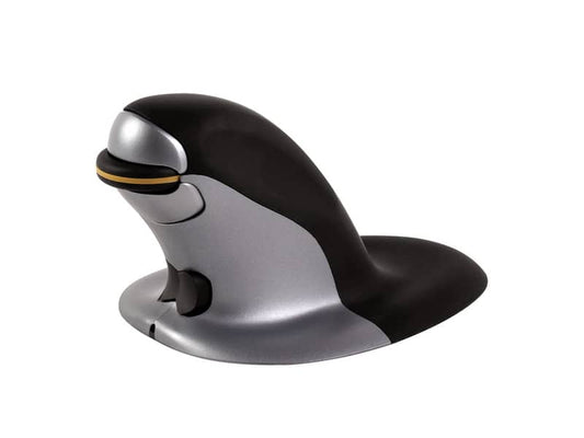 Mouse verticale FELLOWES Penguin® Wireless nero/argento grande 9894501