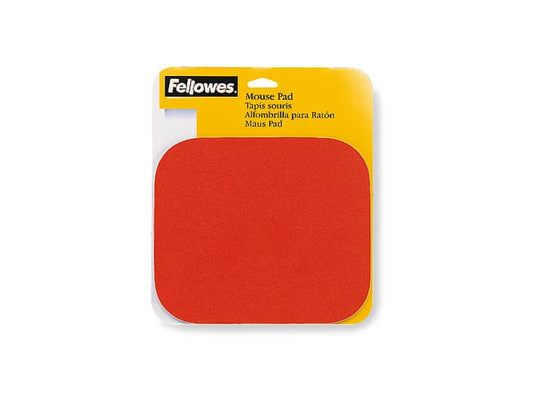 Tappetino mouse FELLOWES Premium gomma/lycra rosso 58022