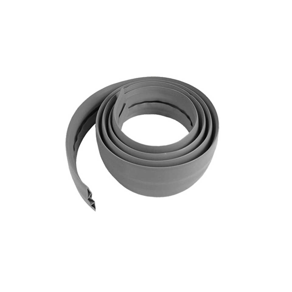Raccogli cavi piatto in gomma Viso 3000x66x15 grigio CPB653