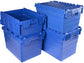 Cassa impilabile Viso 400x300x250 mm blu - 22 L DSW4325