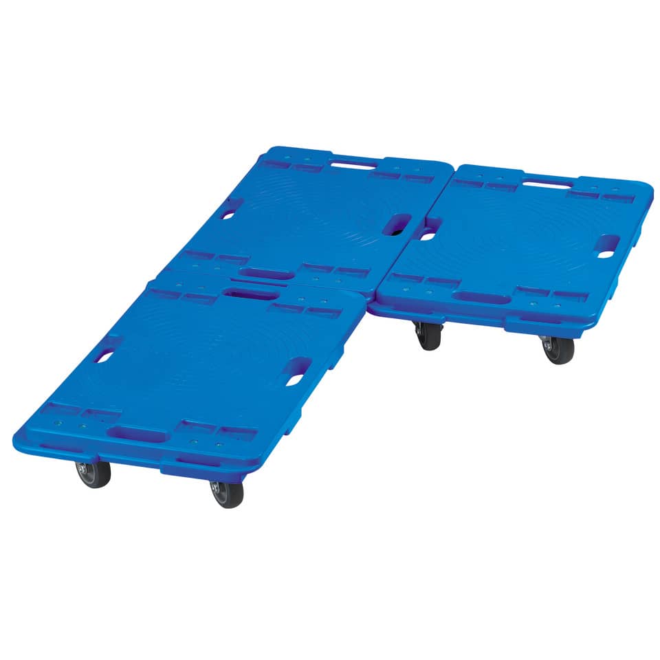 Piattaforma rotante in PPL Viso 60x40x11,5 cm blu - portata 180 kg RP601