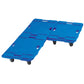 Piattaforma rotante in PPL Viso 60x40x11,5 cm blu - portata 180 kg RP601