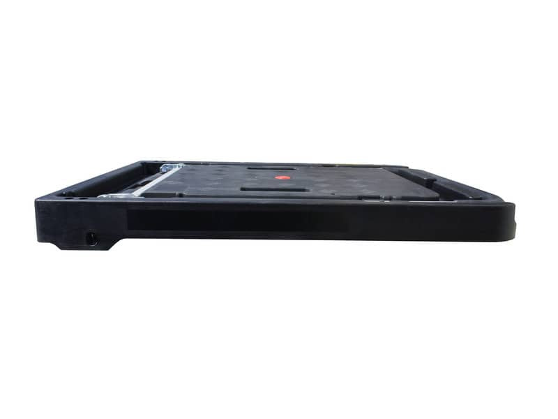 Carrello pieghevole Viso 80x52x87 cm nero - portata 200 kg - alluminio e plastica - RMP900