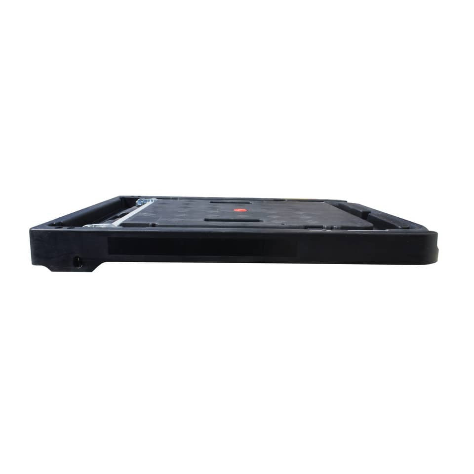 Carrello pieghevole Viso 80x52x87 cm nero - portata 200 kg - alluminio e plastica - RMP900