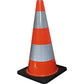Coni stradali con base in gomma Viso h. 70 cm - arancio RC705