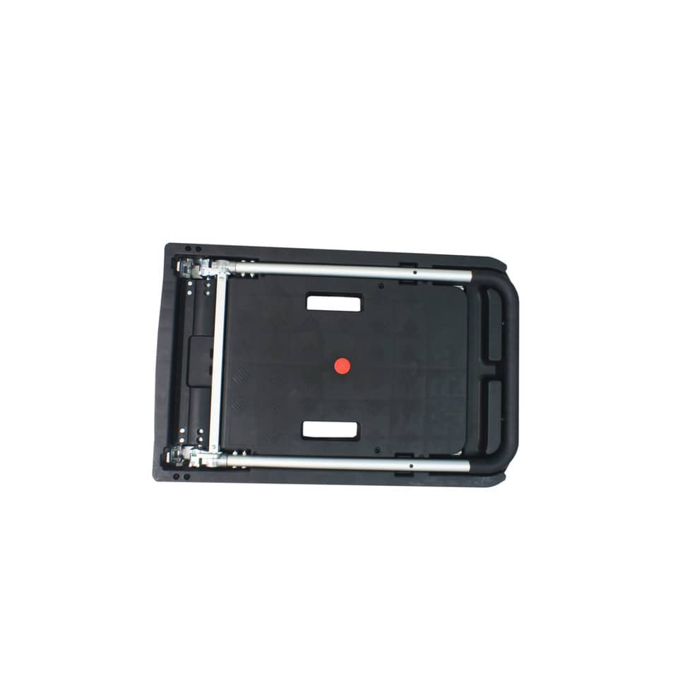 Carrello pieghevole Viso 80x52x87 cm nero - portata 200 kg - alluminio e plastica - RMP900