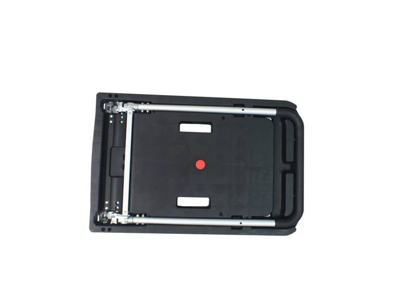 Carrello pieghevole Viso 80x52x87 cm nero - portata 200 kg - alluminio e plastica - RMP900