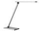 Lampada da tavolo a led UNILUX Terra grigio metallizzato con dimmer 400077409