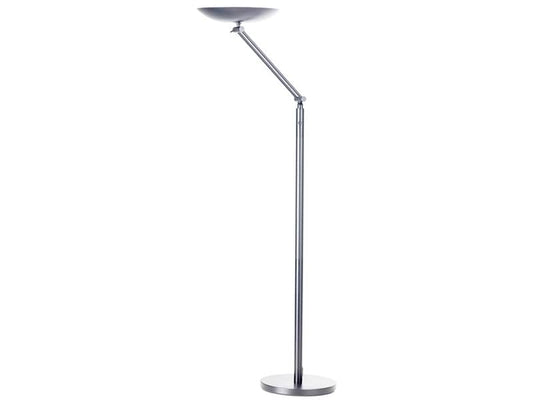 Lampada a terra a led UNILUX Varialux articolata grigio metallizzato 400090471