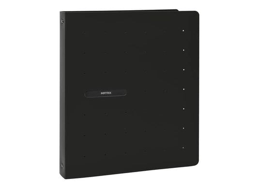 Raccoglitore FAVORIT Matrix 22x30 cm 4 anelli tondi Ø 30 mm nero 400113811