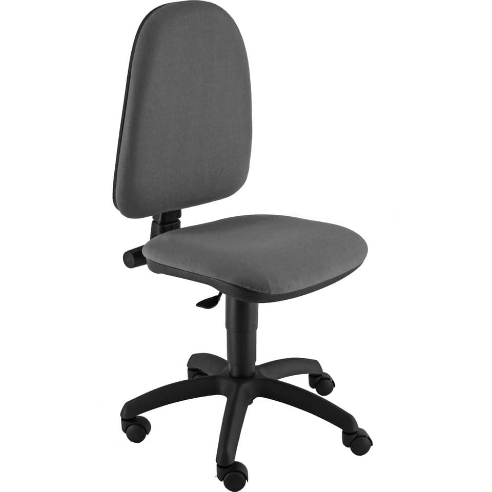 Sedia operativa girevole Unisit Jupiter JUSB/SB Eco smart - rivestimento Eco grigio chiaro - JUSB/SB/EI