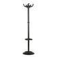 Appendiabiti da terra Unisit Jolly con portaombrelli h. 176 cm - 8 ganci nero - APUJOLN