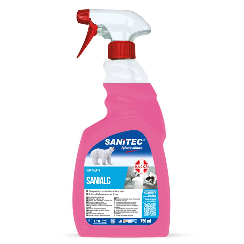 Detergente multisuperficie spray SANITEC Sanialc 750 ml 1830-S