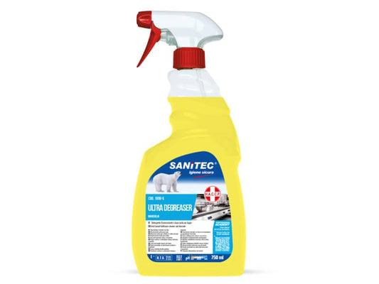 Sgrassatore concentrato multisuperficie SANITEC Ultra limone - 750 ml 1810-S