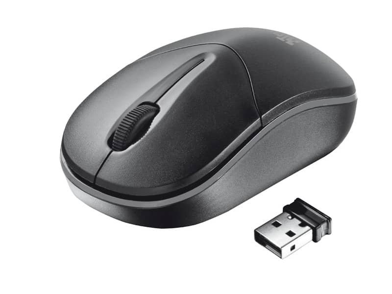 Set tastiera e mouse wireless TRUST Nola nero 18772