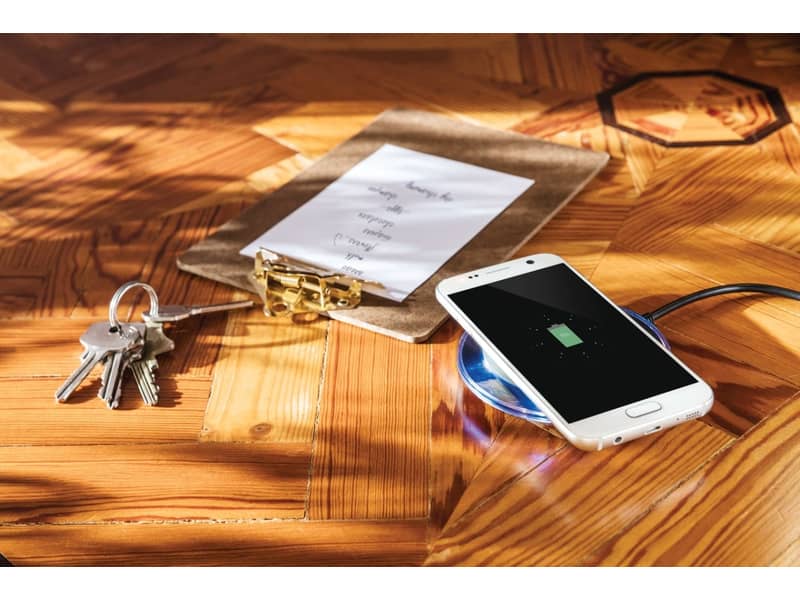 Caricabatterie wireless per smartphone TRUST Yudo nero 21310