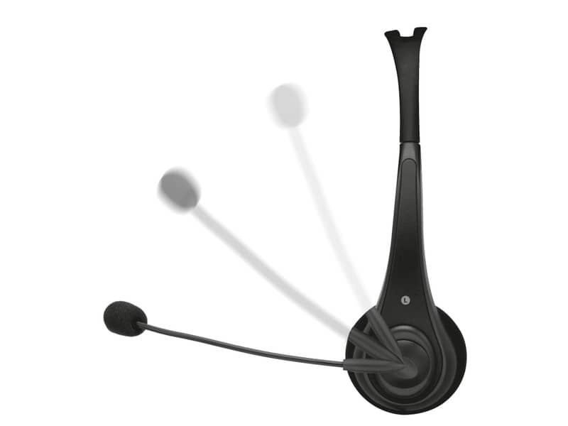 Cuffie stereo con microfono per PC TRUST inSonic nero 21664